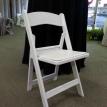 White Resin Garden Chair